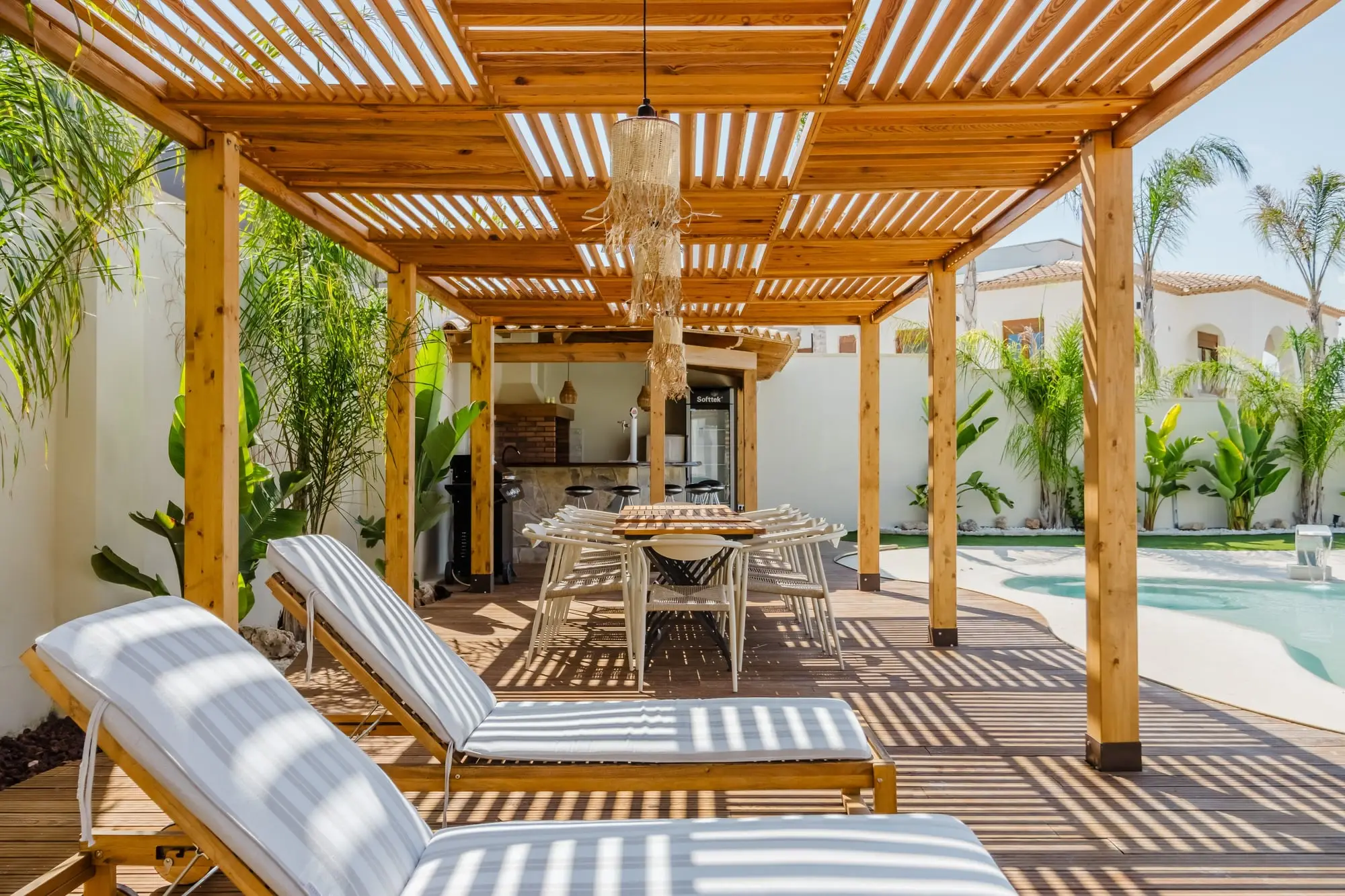 Terrasse — pergola et table d hotes
